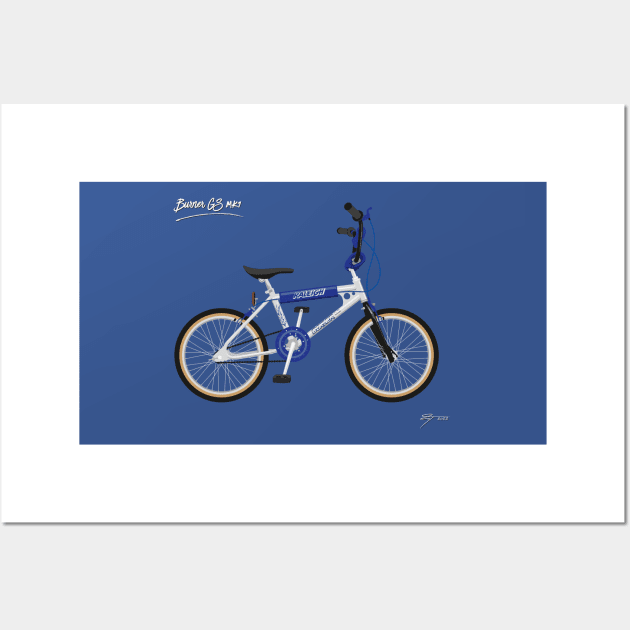 Raleigh Burner GS Mk 1 Wall Art by Tunstall